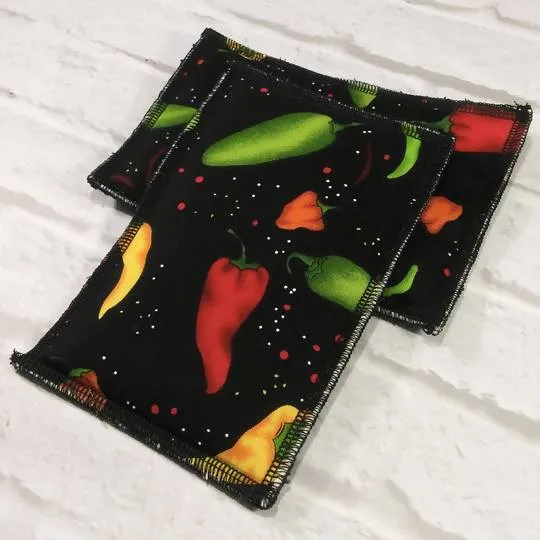 Eco-friendly sponges pepper