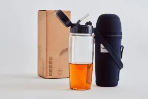 Eco-Friendly Water Bottle (With Straw)