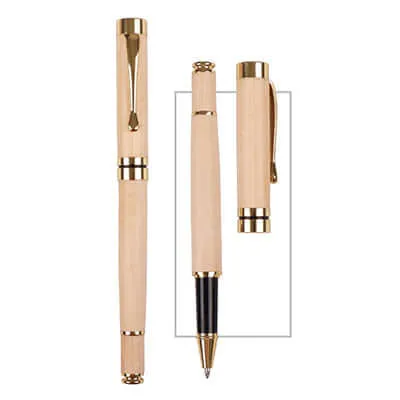 Eco-Friendly Wooden Roller Pen Set