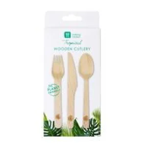 Eco Wooden Cutlery