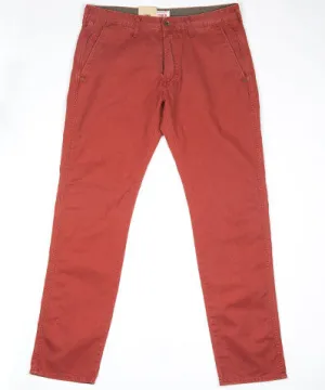ED-55 Chino Stone Washed Brick Red