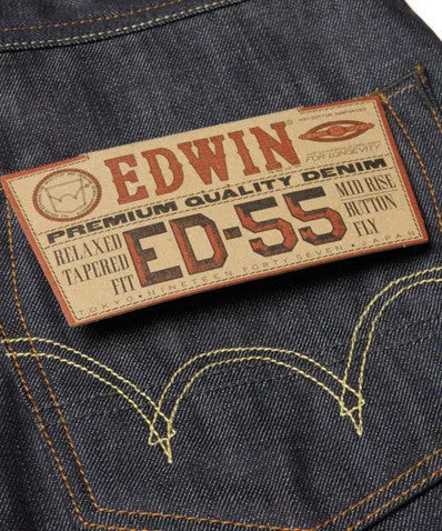 ED-55 Relaxed Tapered Quartz Denim