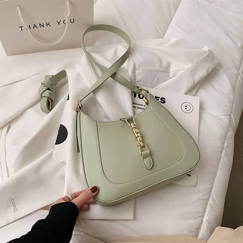 Ester Designer Leather Shoulder Crossbody Bag