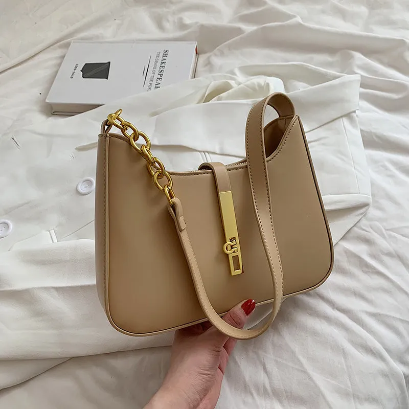 Ester Designer Leather Shoulder Crossbody Bag