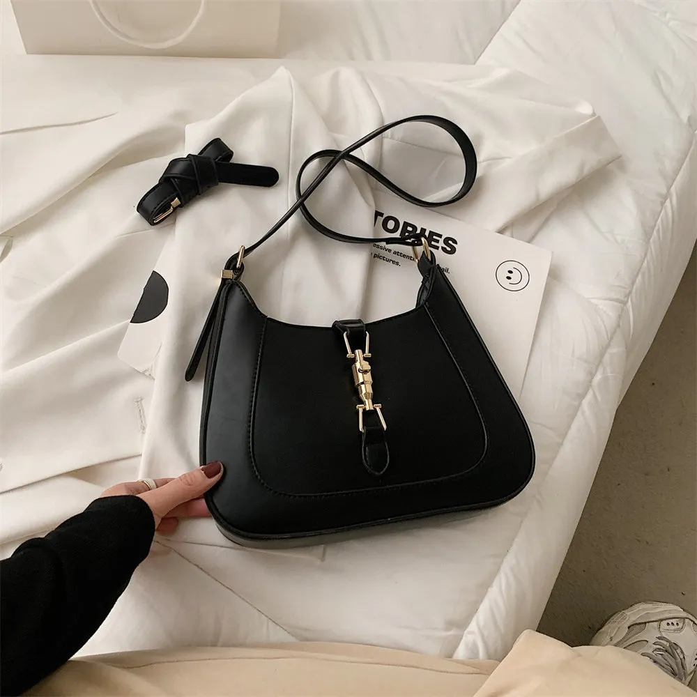Ester Designer Leather Shoulder Crossbody Bag