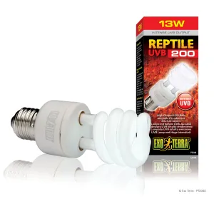 Exo Terra Reptile UVB 200 High Output Compact Lamp
