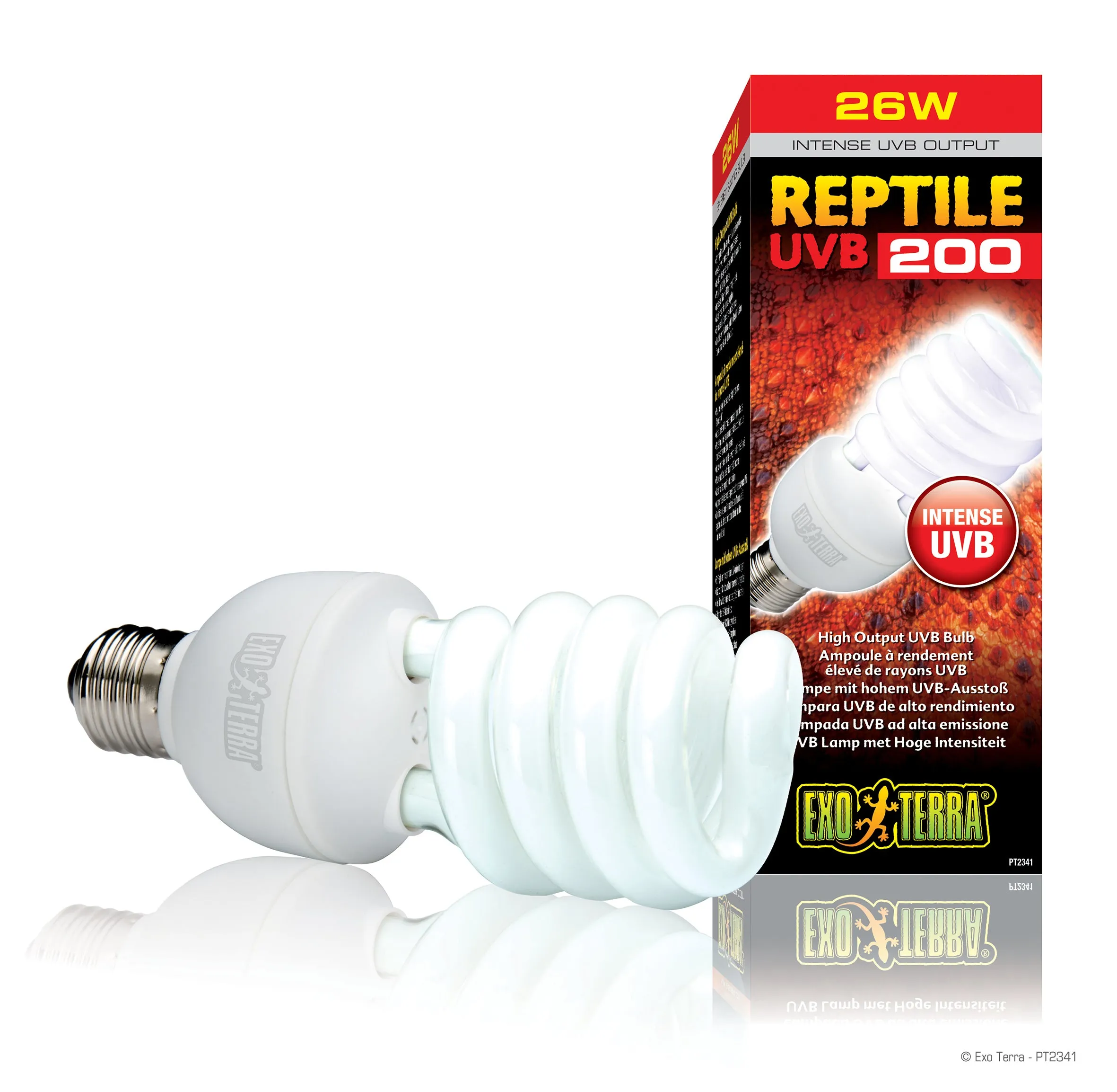 Exo Terra Reptile UVB 200 High Output Compact Lamp