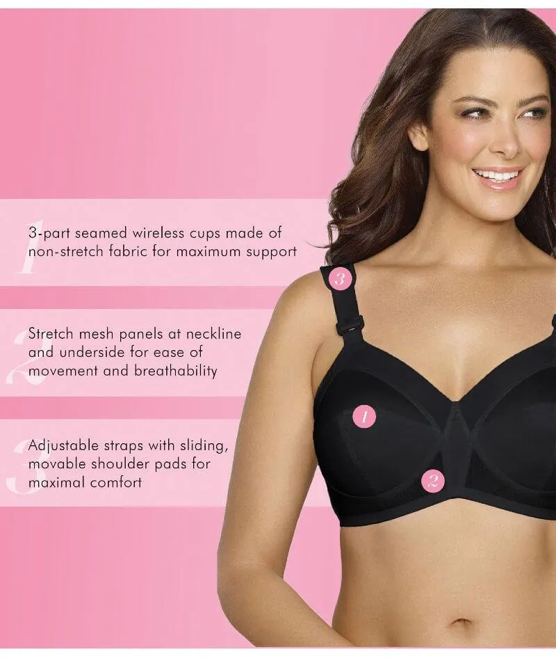 Exquisite Form Fully Wire-Free Original Support - Black