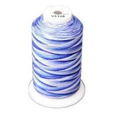 Exquisite Medley Variegated Thread - Denim Blues 5000M V5108