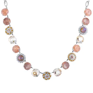 Extra Luxurious Blossom Necklace in "Desert Rose" *Custom*