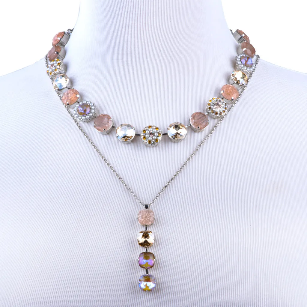 Extra Luxurious Blossom Necklace in "Desert Rose" *Custom*