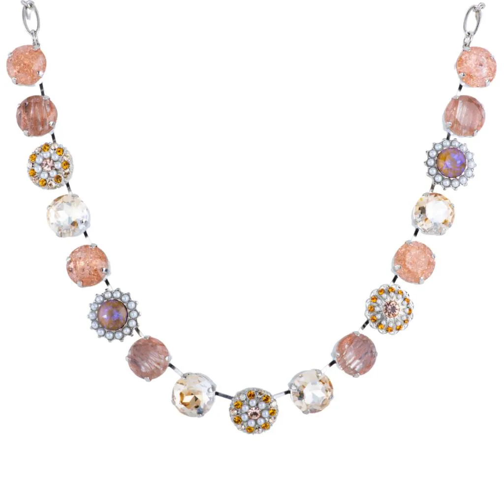 Extra Luxurious Blossom Necklace in "Desert Rose" *Custom*