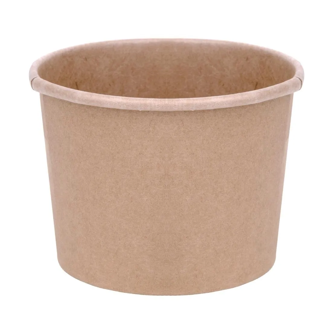 FB162 Fiesta Green Compostable Soup Containers 98mm 340ml / 12oz (Pack of 500)