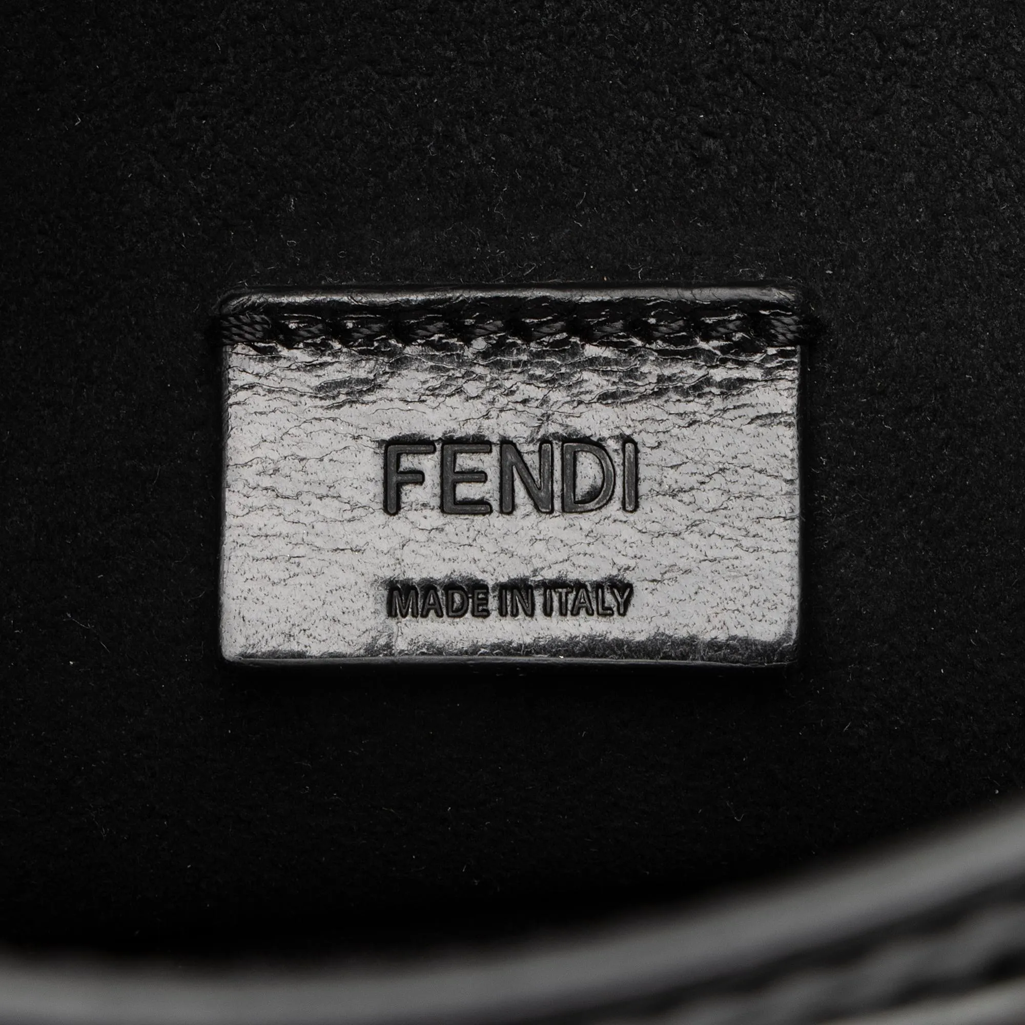 Fendi Calfskin Cutout Handle Mini Shopper Tote (SHF-4Nys6a)