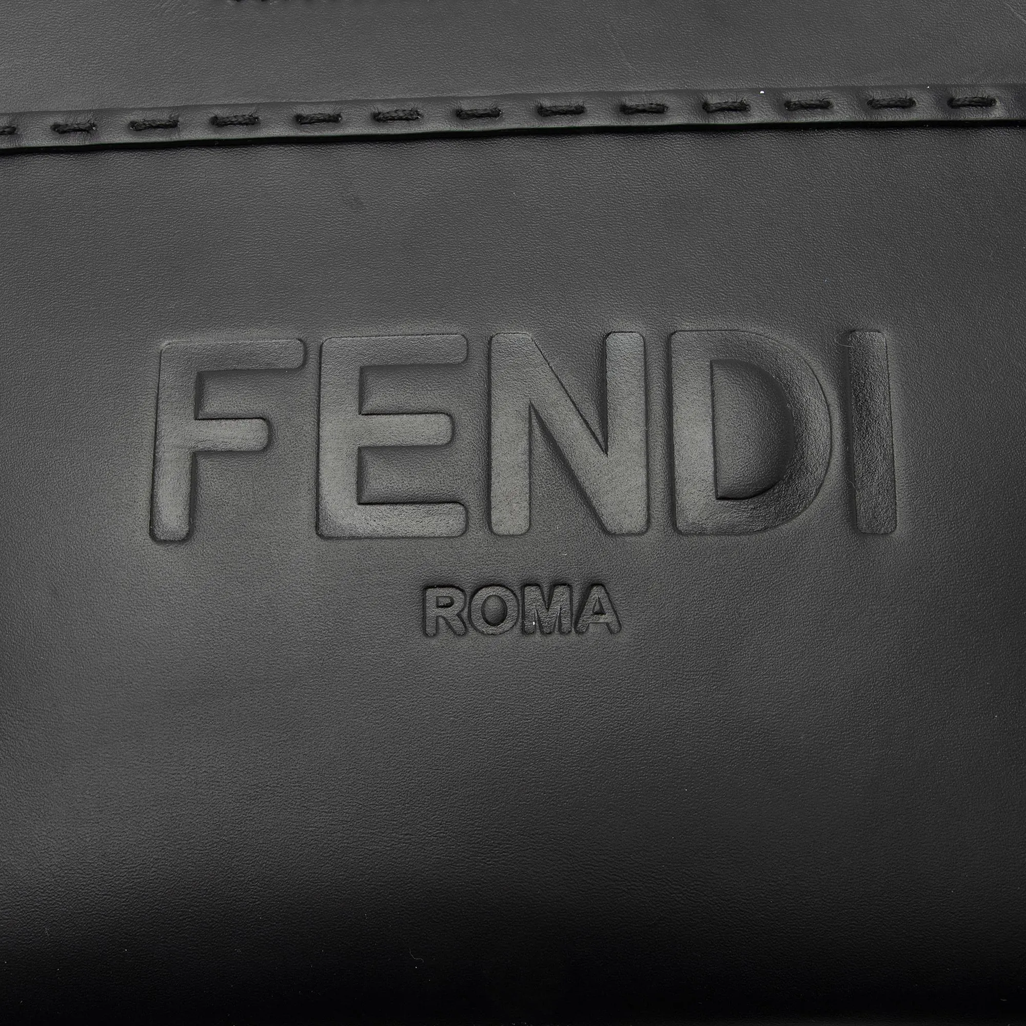 Fendi Calfskin Cutout Handle Mini Shopper Tote (SHF-4Nys6a)