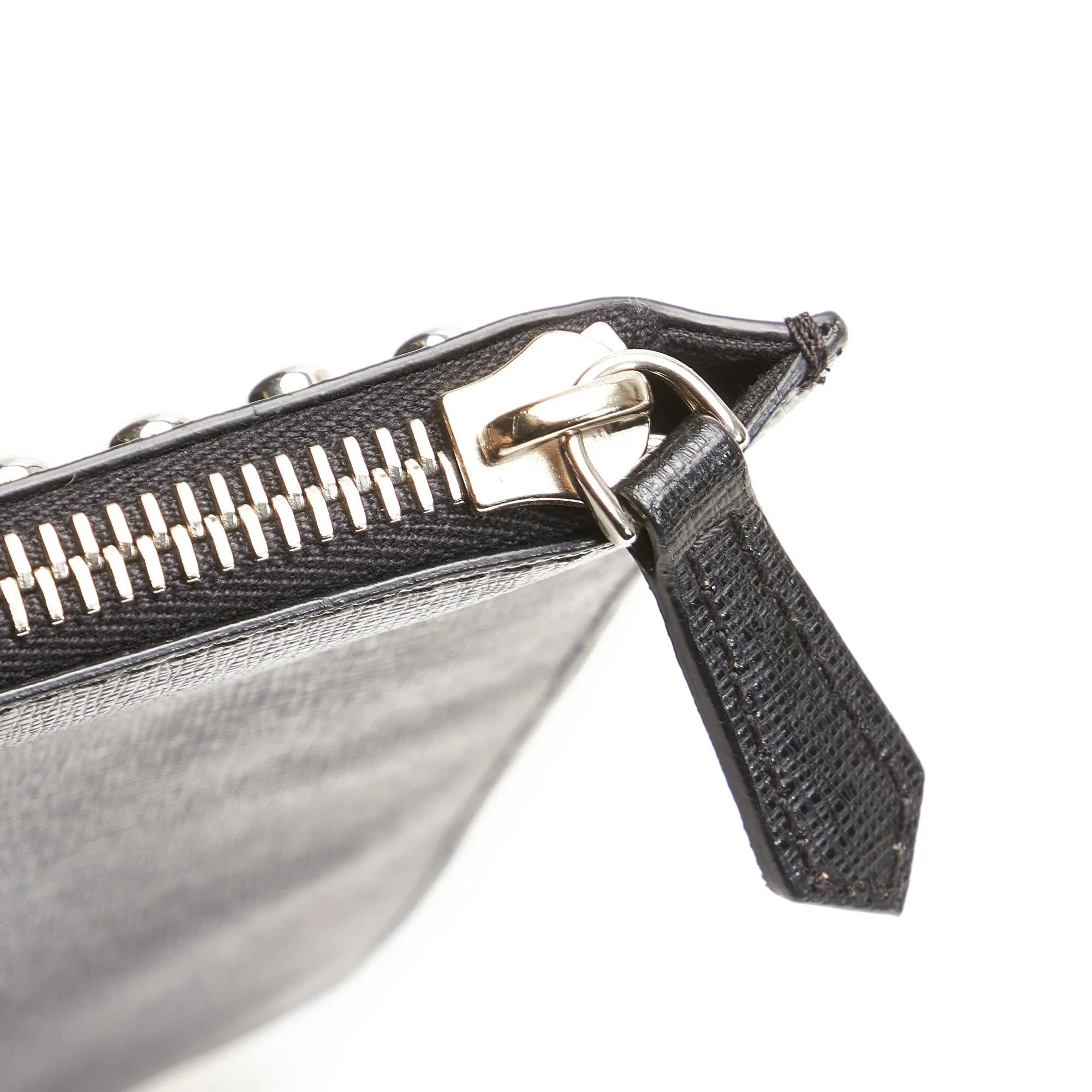 Fendi Karlito Leather Clutch Bag (SHG-26787)