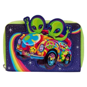 *FINAL SALE* Loungefly Lisa Frank Cosmic Alien Ride Zip Around Wallet