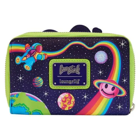*FINAL SALE* Loungefly Lisa Frank Cosmic Alien Ride Zip Around Wallet