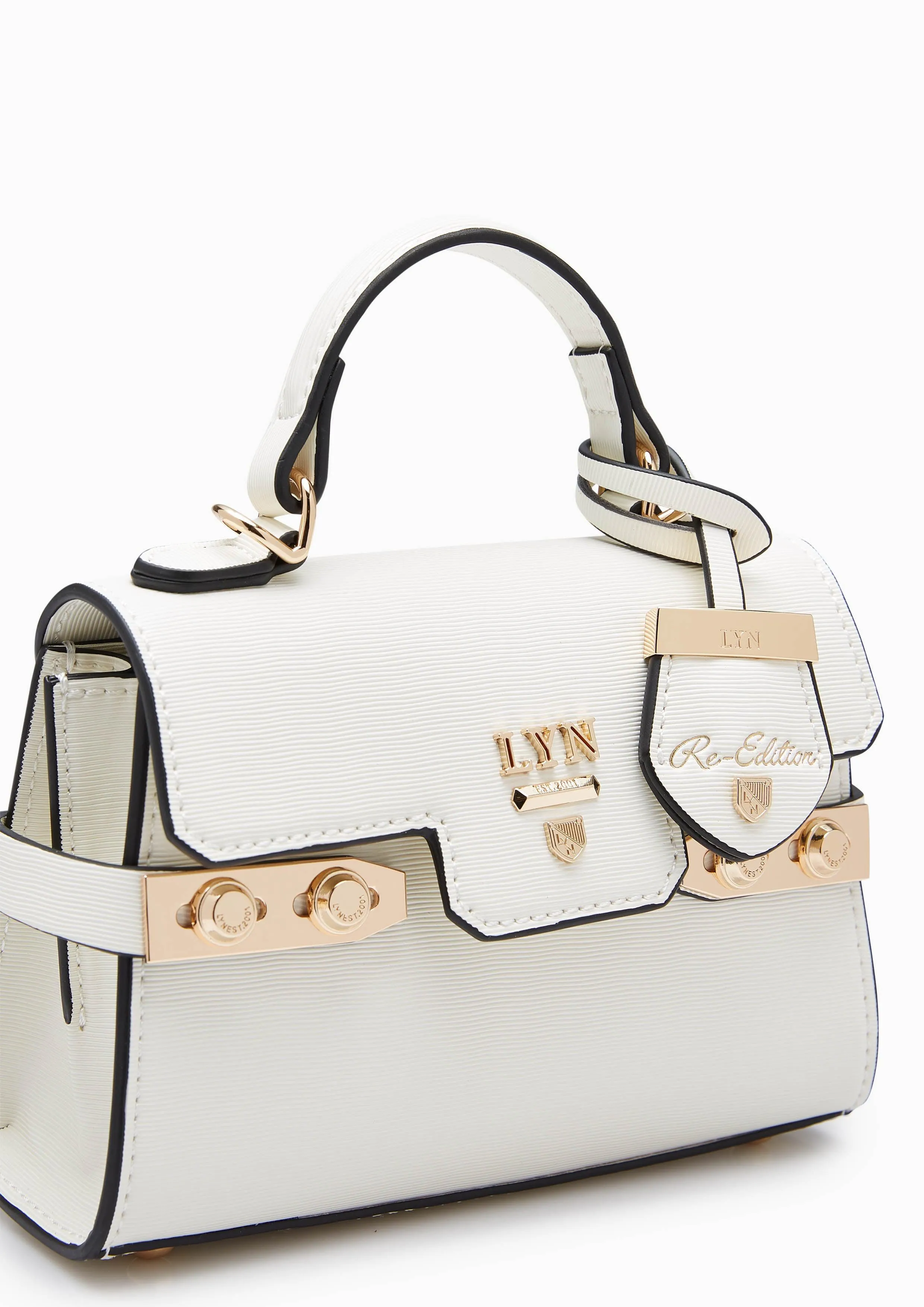 Fineness Reedition XS Handbag - White