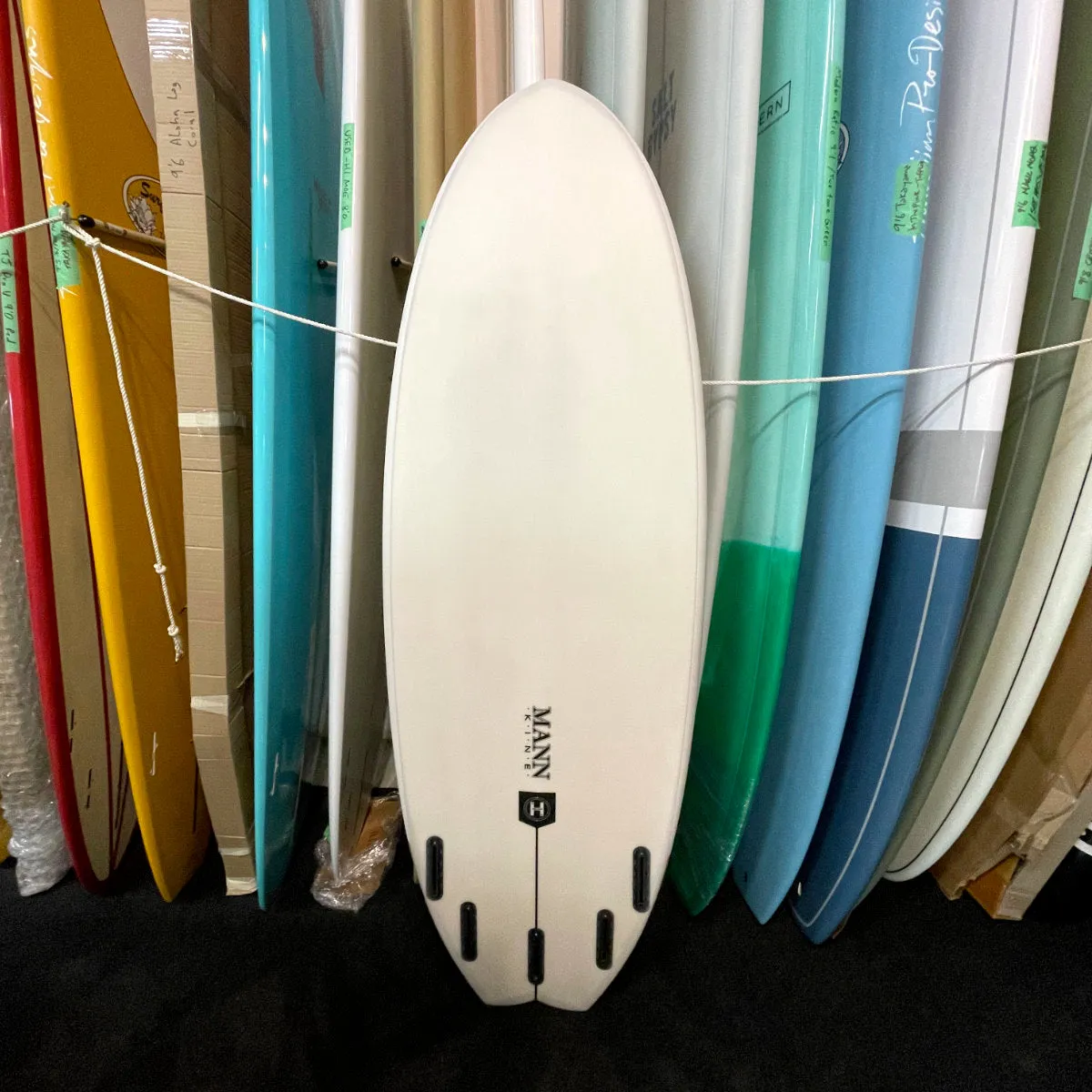 Firewire Sweet Potato White 5'4 Future Fins