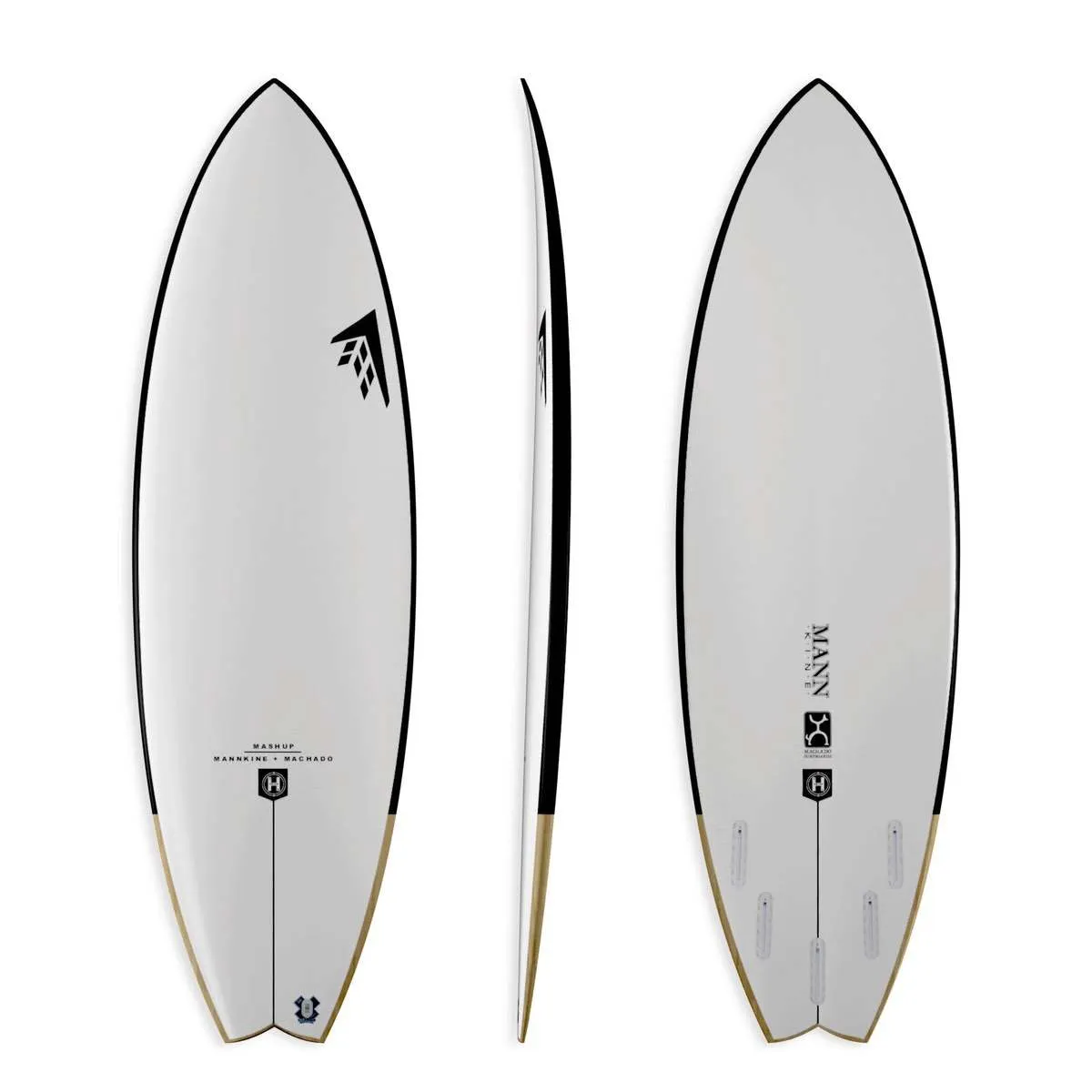 Firewire The Mashup Helium 5'10 Black - Futures