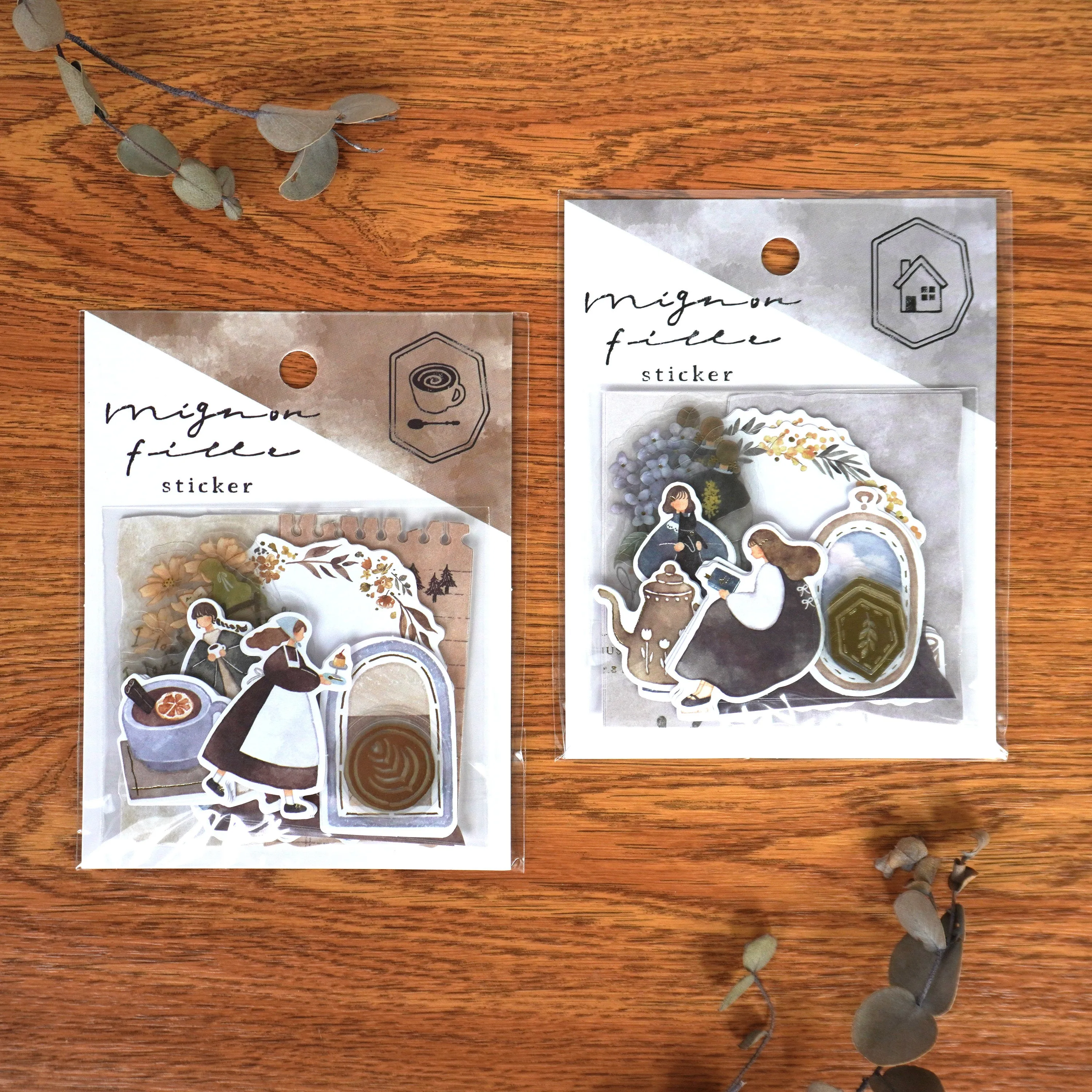 Flake sticker "mignon fille"