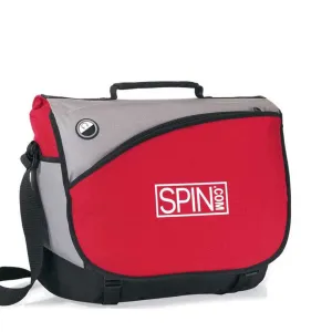 Gemline Red Freestyle Computer Messenger Bag