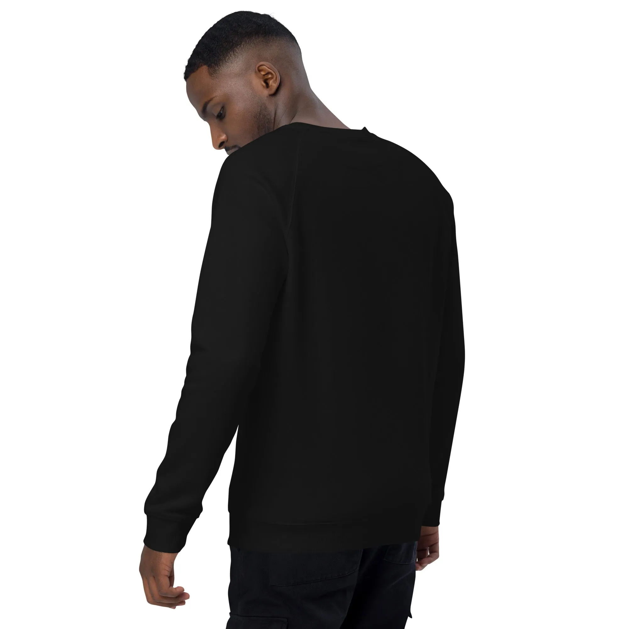 German Shepard lovers, organic raglan sweatshirt