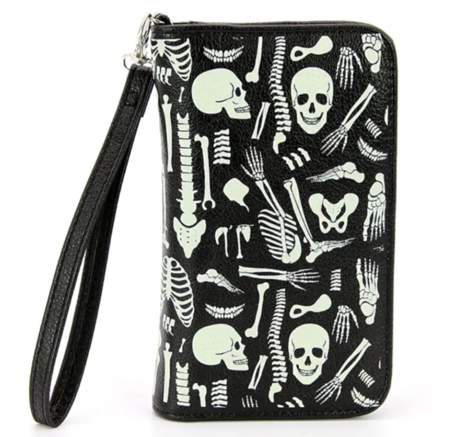 Glow in the Dark Skeleton Wallet