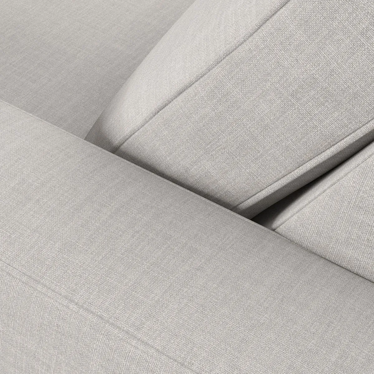 Glozin II Sofa Luxurious—Gray