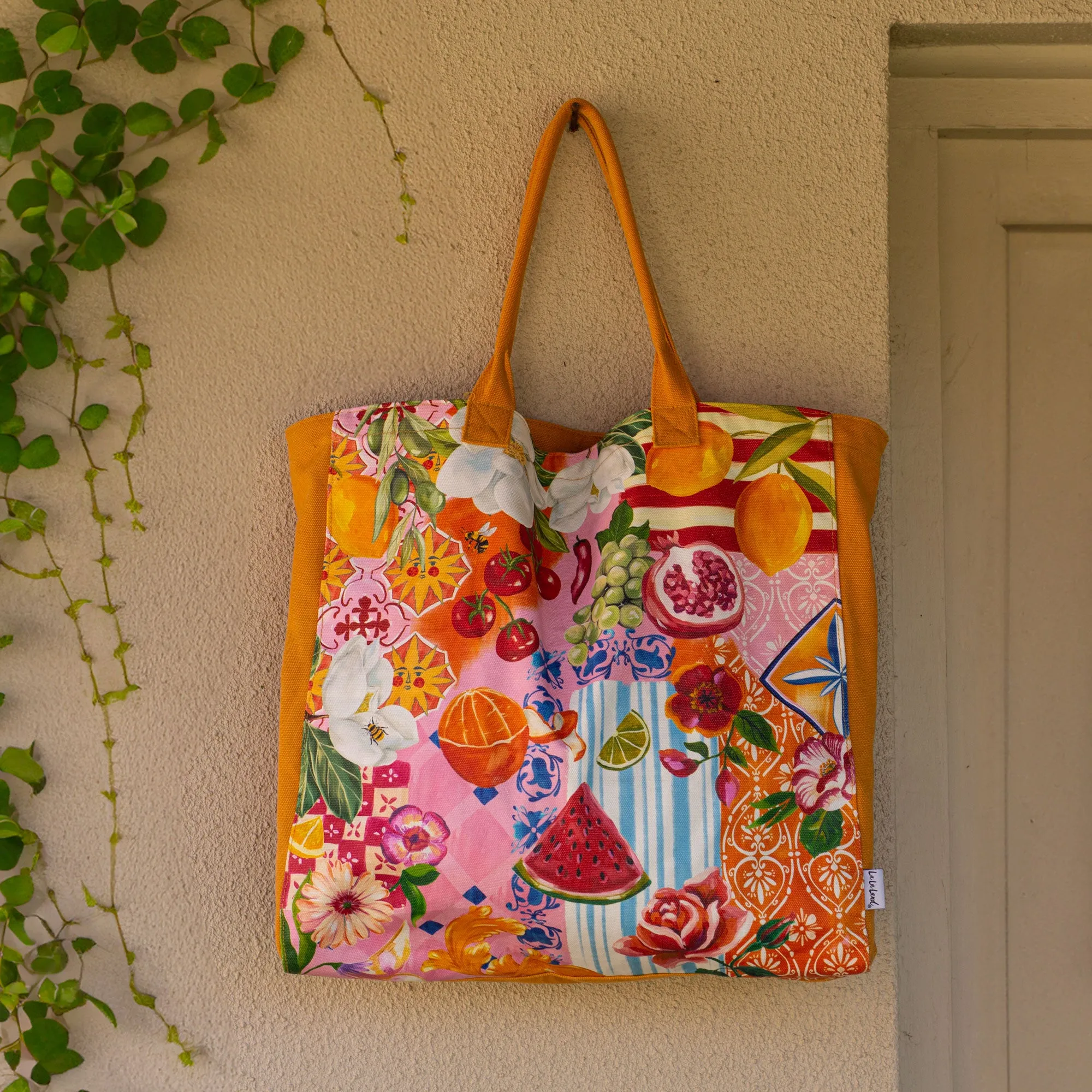 Grand Canvas Bag Italian Summer