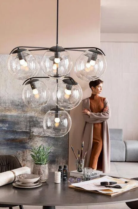 Grande Possibilita Black Oval Table