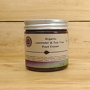 Heavenly Organics Lavender & Tea Tree Foot Cream
