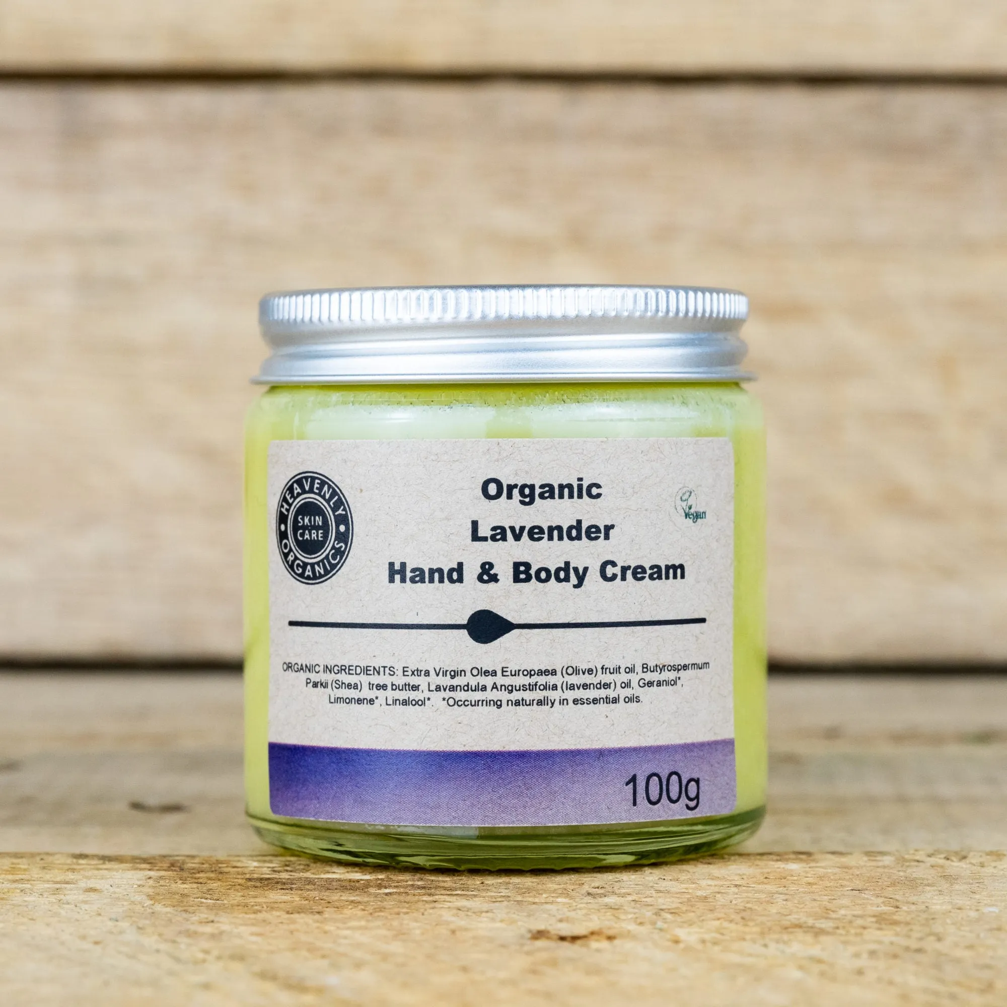 Heavenly Organics Lavender Hand & Body Cream