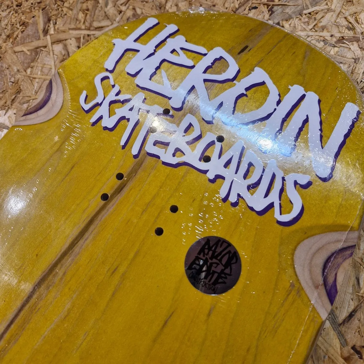 Heroin Skateboards Craig's Rotten Egg 10.0 Deck