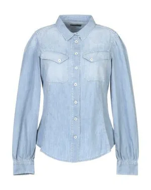 High By Claire Campbell Women Denim shirt Blue 8 UK