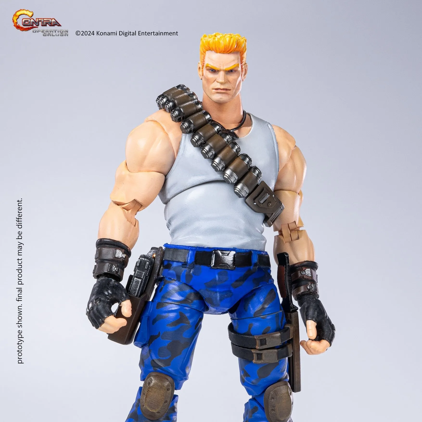 HIYA Exquisite Basic Series Contra Operation Galuga Bill Rizer (1:12 Scale)