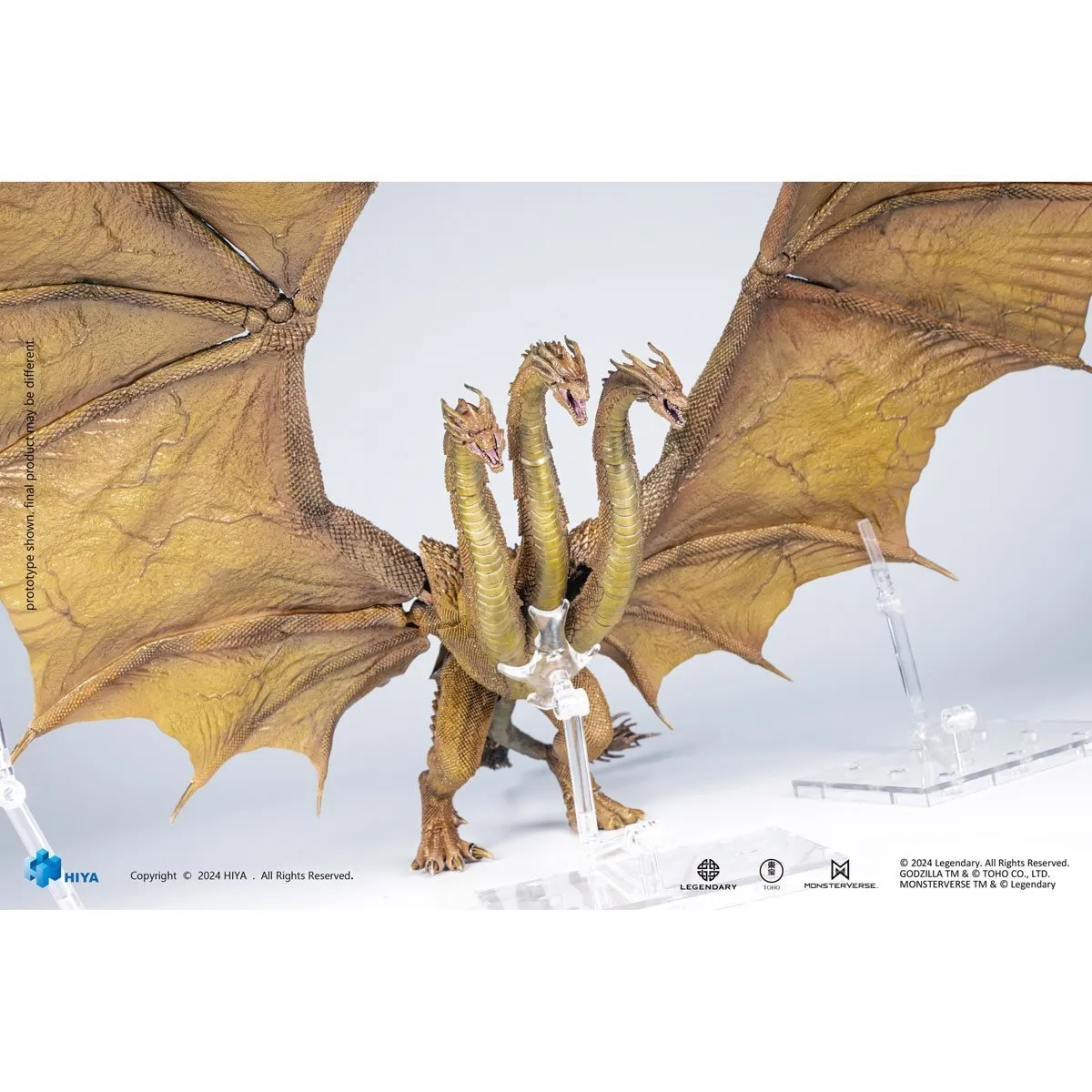 Hiya Toys Exquisite Basic Series Godzilla: King of the Monsters Gravity Beam King Ghidorah (Previews Exclusives) BIGGGGG