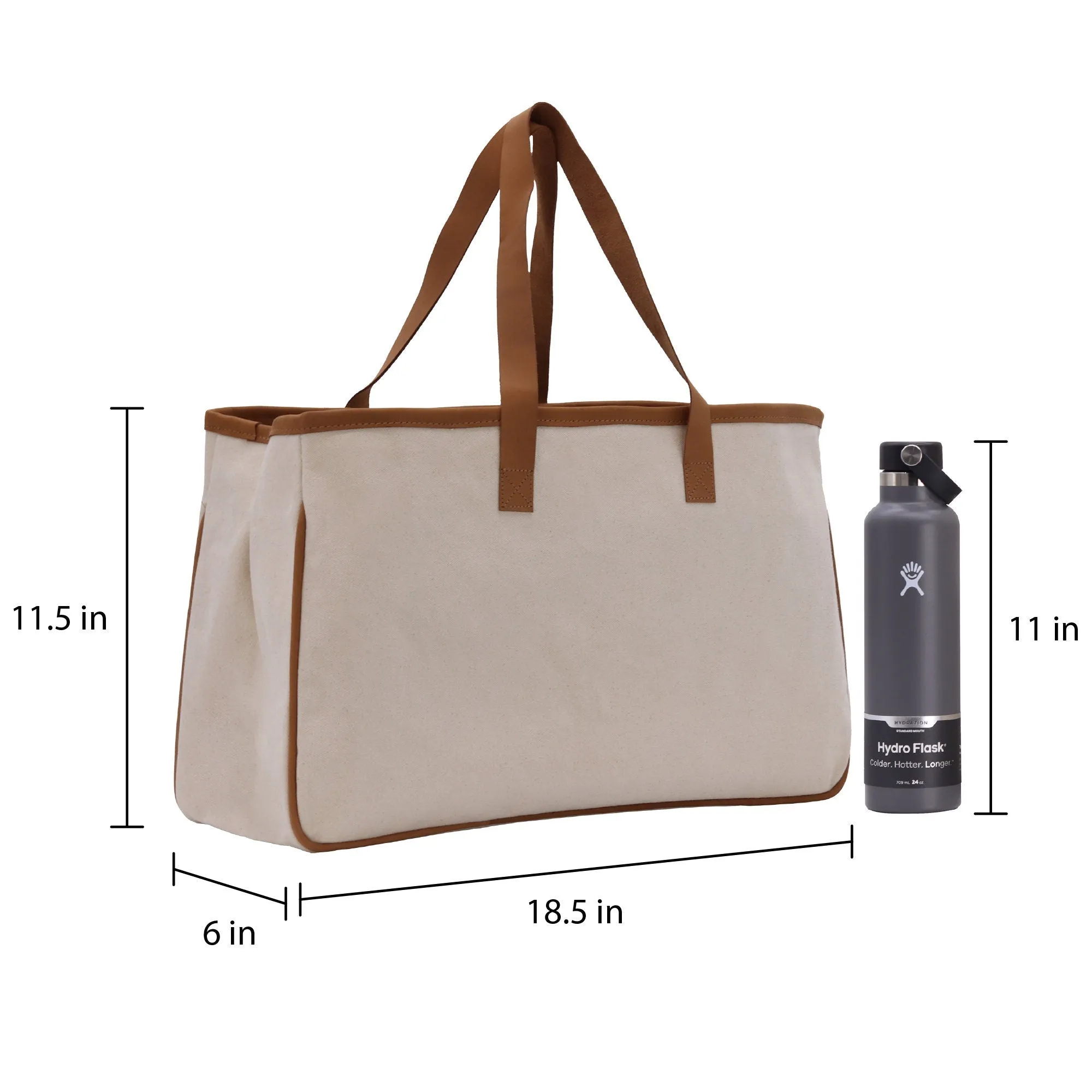 Home is Where You Park It Cotton Canvas Chic Tote Bag Camping Tote Camping Lover Gift Tote Bag Outdoor Tote Multipurpose Camper Tote