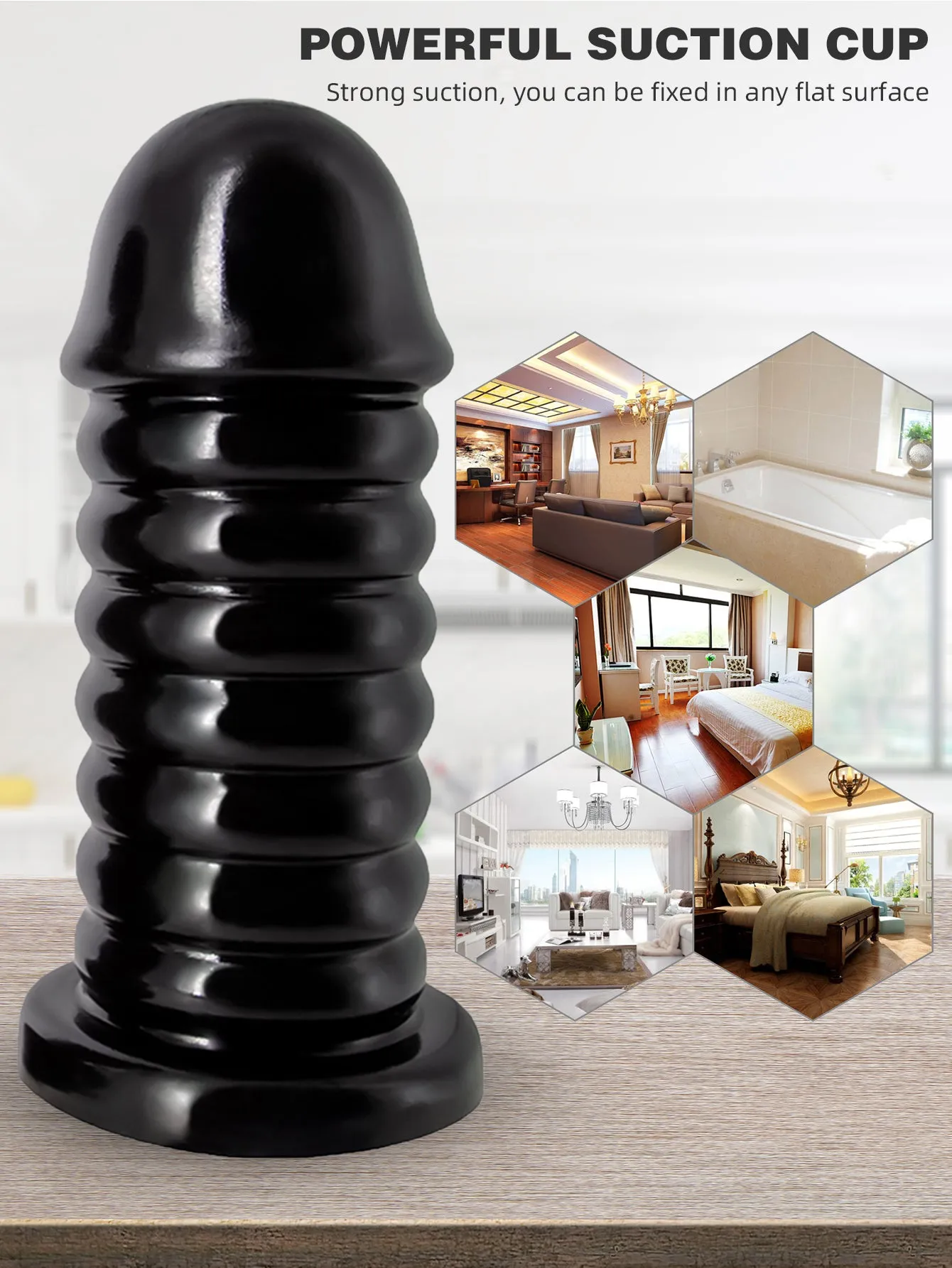 Huge Anal Dildo Butt Plug - Big Thread Silicone Dildos Sex Toys for Women Prostate Milk
