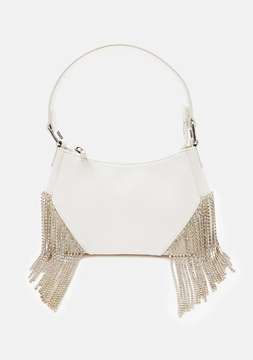 Icy Married To The Money Baguette Bag