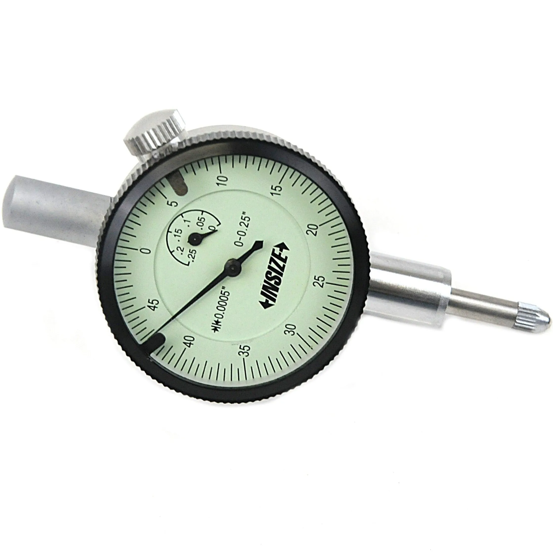 Insize Compact Dial Indicator 0 - 0.25" Range Series 2304-0255