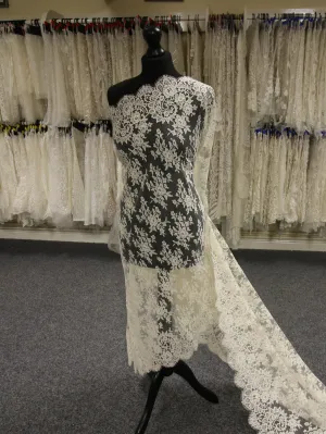 Ivory Chantilly Lace - Eleanor