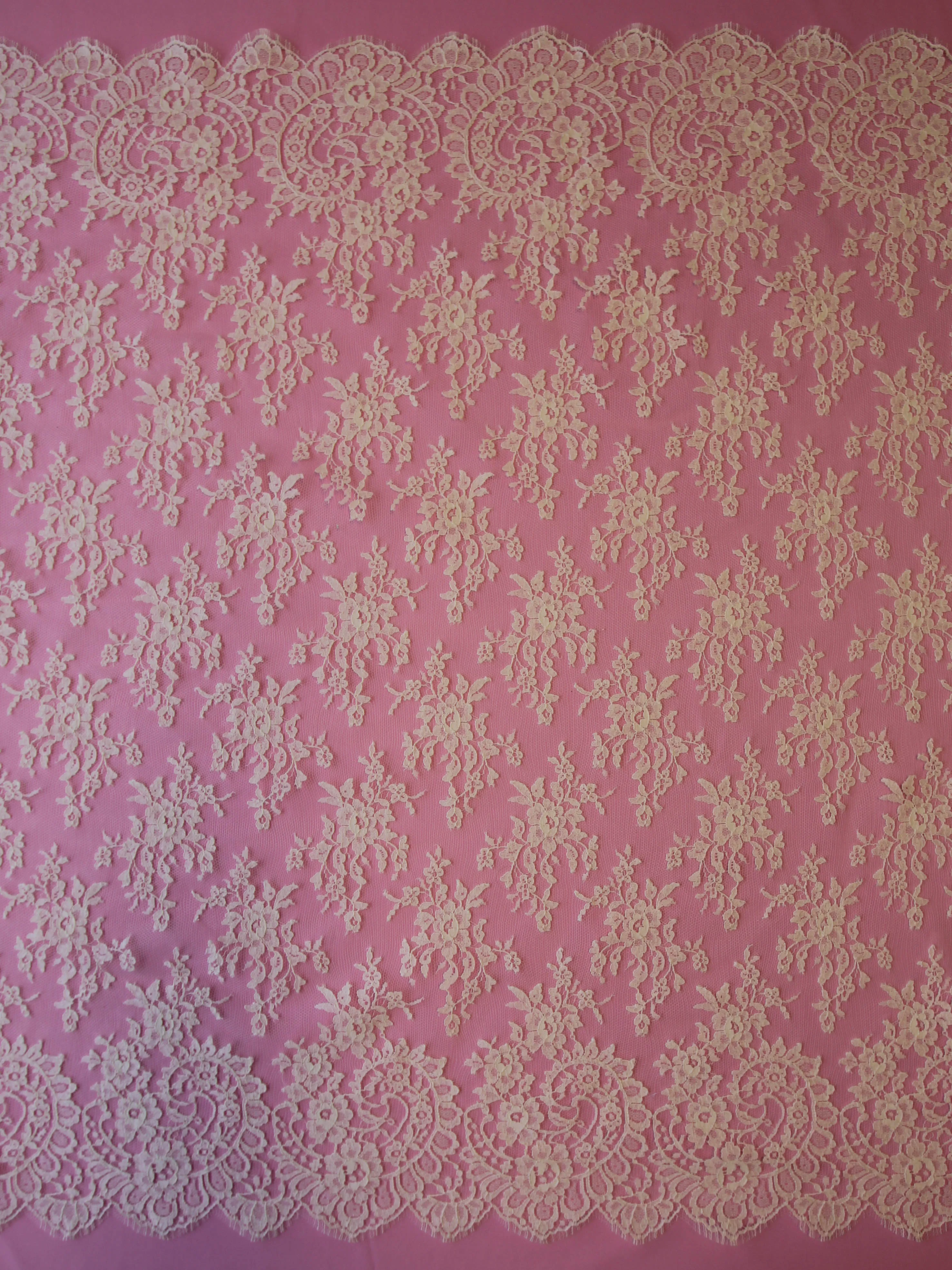 Ivory Chantilly Lace - Eleanor