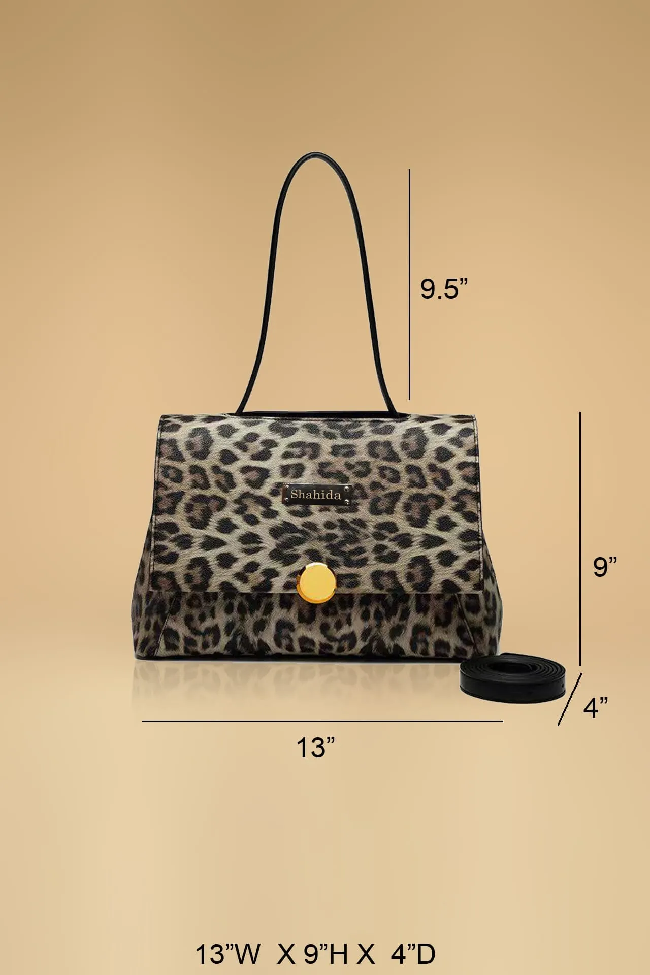 Jaguar Print Sling Bag For Women