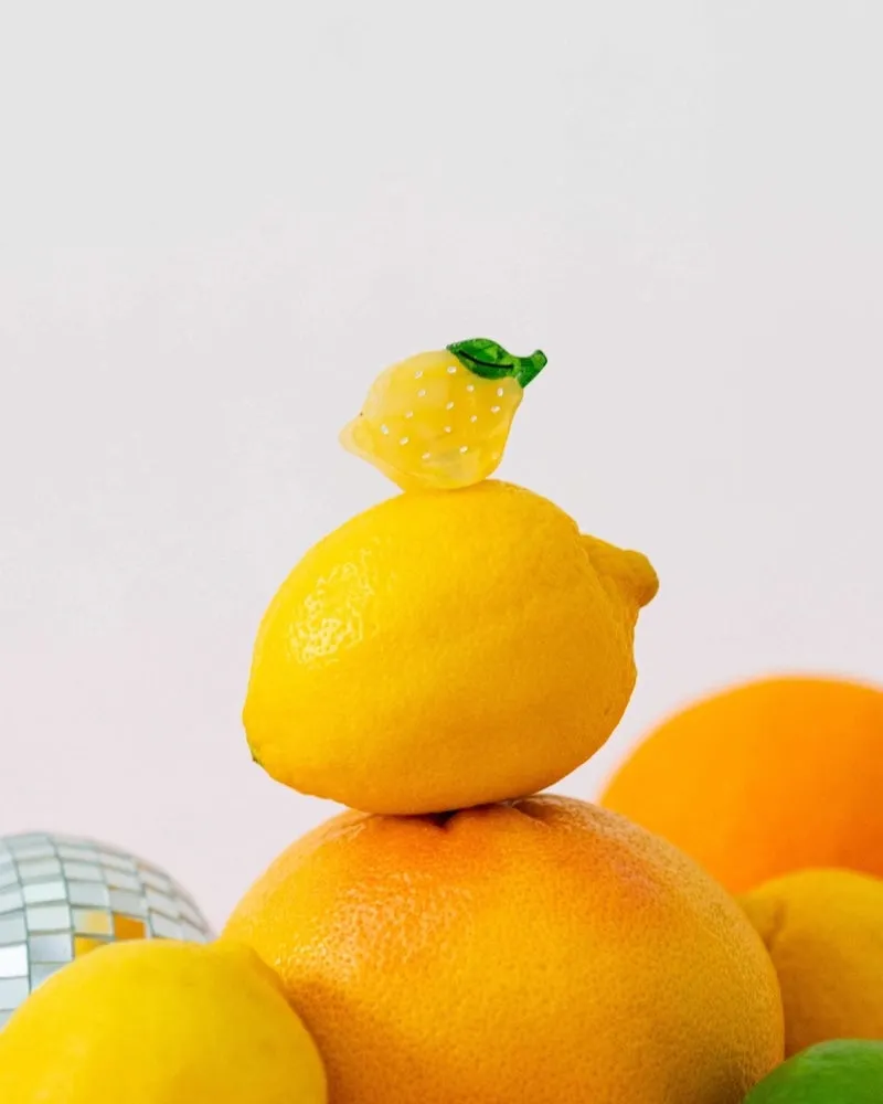 Jenny Lemons Mini Lemon Hair Claw