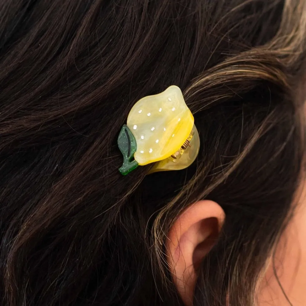 Jenny Lemons Mini Lemon Hair Claw