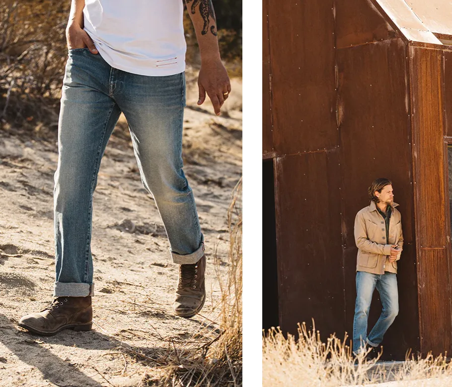 Kato CORE - The Hammer Straight 14 Oz Denim Jeans Julian