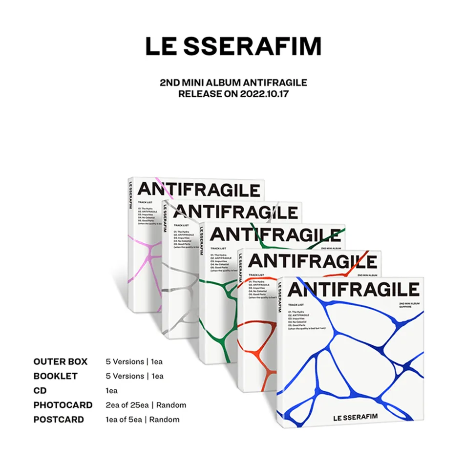 [Le Sserafim] ANTIFRAGILE (COMPACT)