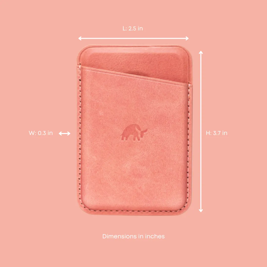 Leather Magnetic Wallet - SOUTH BEACH